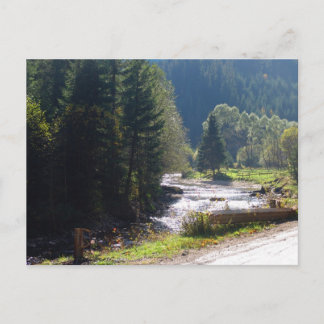 Carte Postale Romania, Moldova, River in the mountains