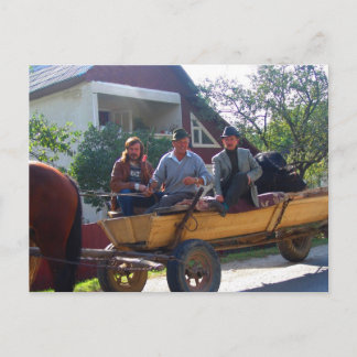 Carte Postale Romania, Moldova, the evening Commute