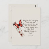 Carte Postale Romans 15:5 Bible Verse Image (Devant / Derrière)