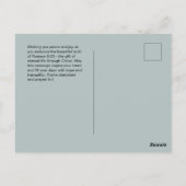 Carte Postale Romans 6:23 Conversation biblique personnalisable (Dos)