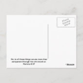 Carte postale Romans 8:37 Cactus (Dos)