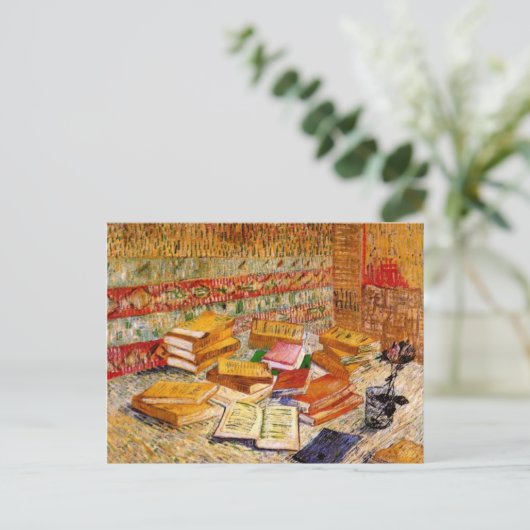 Carte Postale Romans français et Rose (F359) Van Gogh Art (Debout devant)