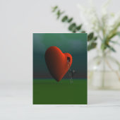 Carte postale romantique (Debout devant)