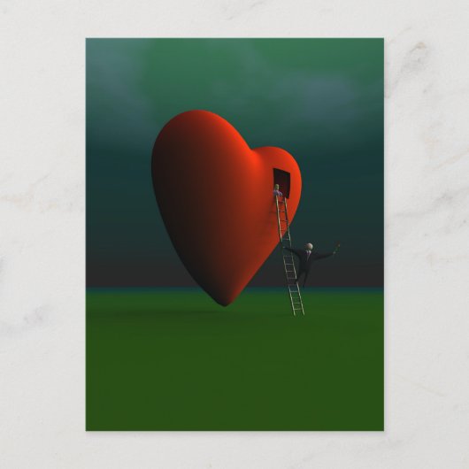 Carte postale romantique (Devant)