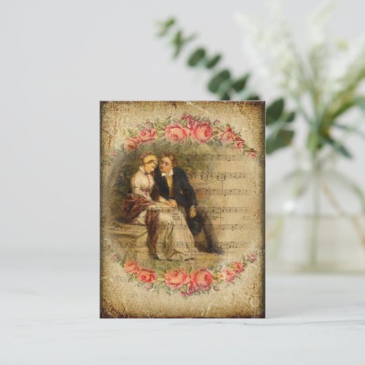 Carte Postale Romantisme (Debout devant)