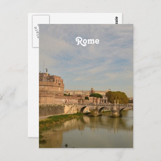 Carte Postale Rome (Devant / Derrière)