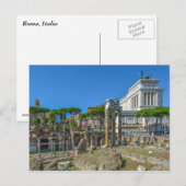 Carte postale Rome (Devant / Derrière)