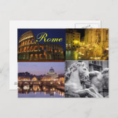 Carte postale Rome (Devant / Derrière)