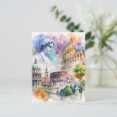 Carte Postale Rome (Debout devant)