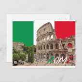 Carte postale Rome (Devant / Derrière)