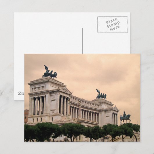 Carte Postale rome (Devant / Derrière)