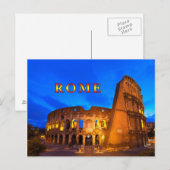 Carte Postale Rome 006A (Devant / Derrière)