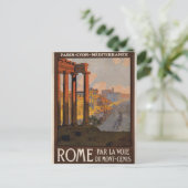 Carte Postale Rome à travers le Mont-Cenis (Debout devant)