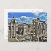 Carte Postale Rome antique (Devant / Derrière)