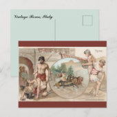 Carte Postale Rome antique Italie (Devant / Derrière)
