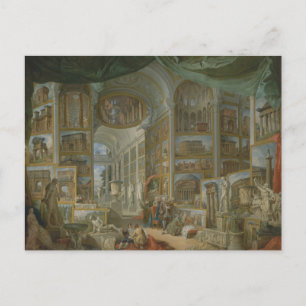 Carte Postale Rome antique par Giovanni Paolo Panini Imprimer