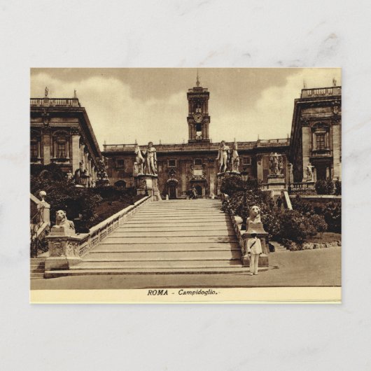 Carte Postale Rome, Campodoglio (Devant)