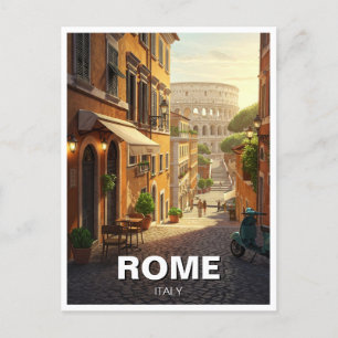 Carte Postale Rome Colisée Italie
