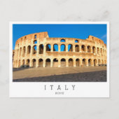 Carte Postale Rome, Colisée, Italie (Devant)