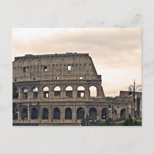 Carte Postale rome, colosseo (Devant)