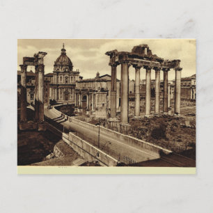 Carte Postale Rome, Forum romain