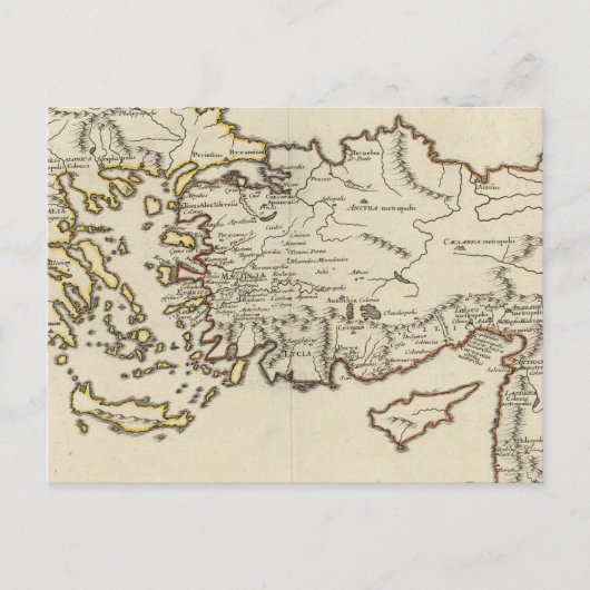Carte Postale Rome, Grèce, Turquie (Devant)