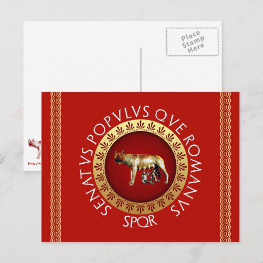 Carte Postale Rome impériale (Devant / Derrière)