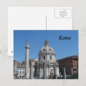 Carte Postale Rome, Italie (Devant / Derrière)