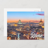 Carte Postale Rome, Italie (Devant / Derrière)