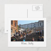 Carte postale Rome, Italie (Devant / Derrière)