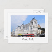 Carte postale Rome, Italie (Devant / Derrière)