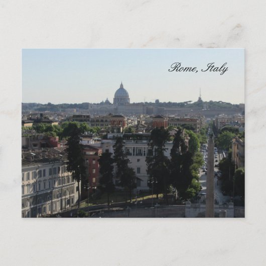Carte Postale Rome, Italie (Devant)