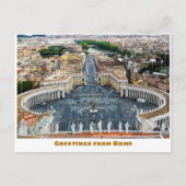 Carte Postale Rome Italie Le Vatican (Devant)