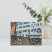 Carte postale Rome Italie Piazza (Debout devant)