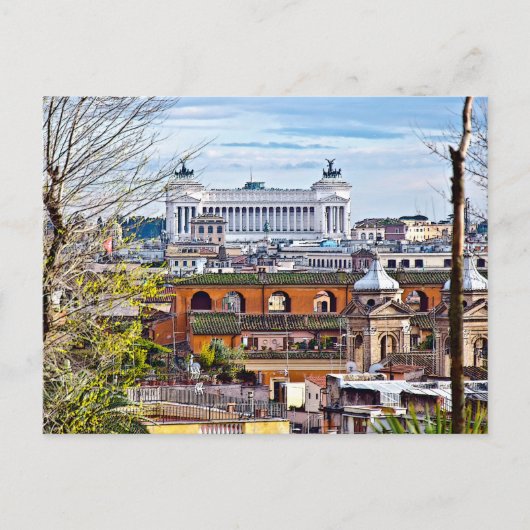 Carte Postale Rome, la ville éternelle. (Devant)