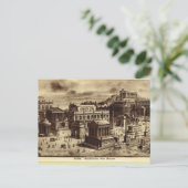 Carte Postale Rome, l'impression de roman forum (Debout devant)