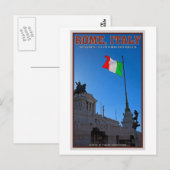 Carte Postale Rome - Monument Vittorio (Devant / Derrière)