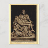Carte Postale Rome, Pieta, par Michel-Ange (Devant)
