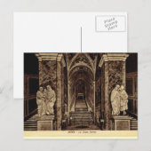 Carte Postale Rome, Scala Sancta (Devant / Derrière)