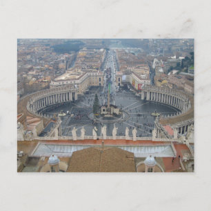 Carte Postale rome, ville du vatican