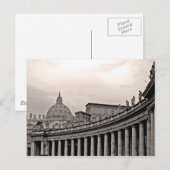 Carte Postale rome, ville du vatican (Devant / Derrière)