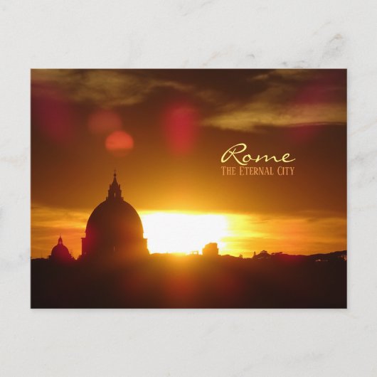 Carte Postale Rome, ville éternelle (Devant)