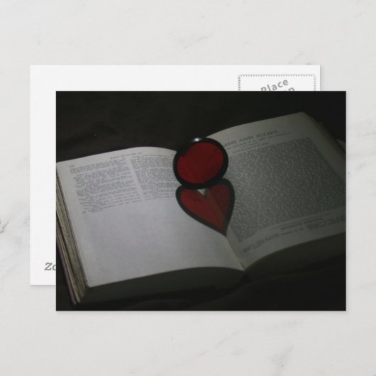 Carte Postale Roméo et Juliet (Devant / Derrière)