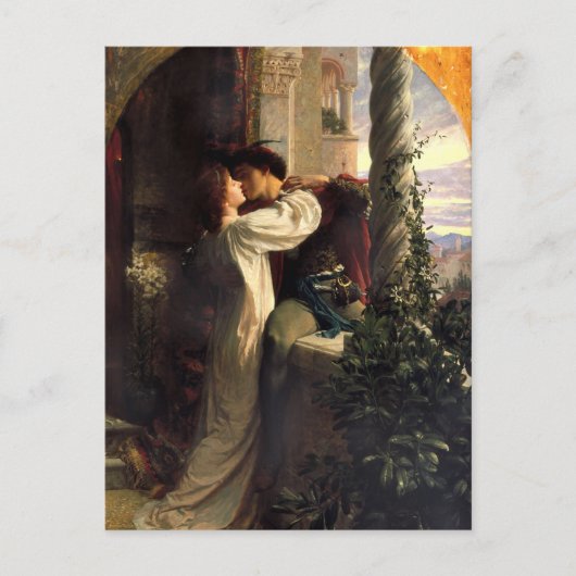 Carte Postale Romeo & Juliet par Frank Dicksee (Devant)