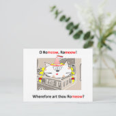 Carte Postale Romeow (Debout devant)