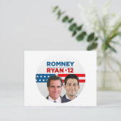 Carte Postale Romney Ryan 2012 (Debout devant)