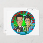 Carte Postale Romney Ryan USA (Devant / Derrière)