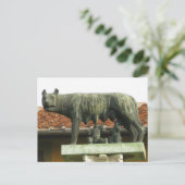 Carte Postale Romulus et Remus - Rome antique (Debout devant)