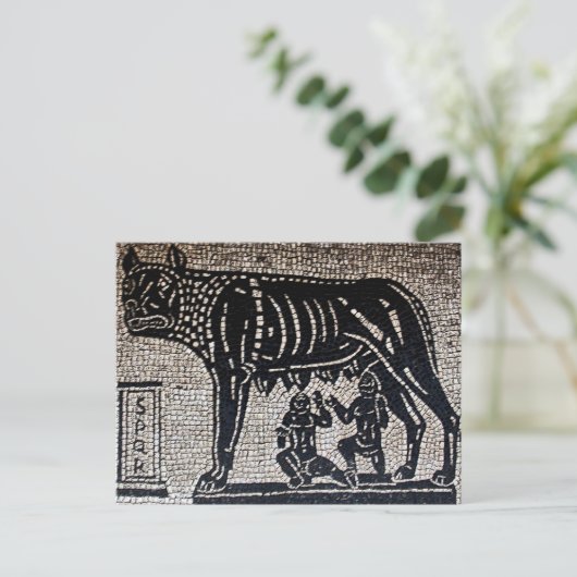 Carte Postale Romulus & Remus (Debout devant)