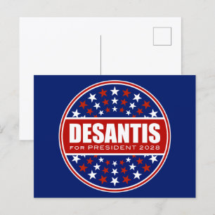 Carte Postale Ron DeSantis pour Président 2028